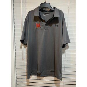 Under Armour Maryland Terrapins Polo Shirt - Size L‎